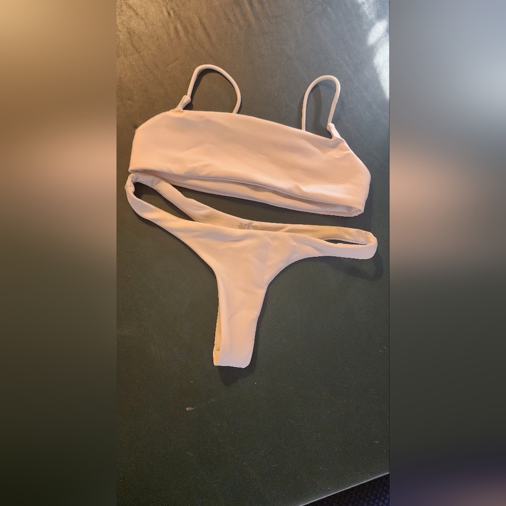 White Ark Skim Bikini Set